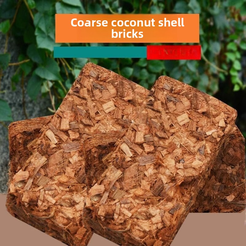 有機肥料入りココナッツ繊維ブロック 500g。天然ココピート - Substrate Coconut Fiber のレビューと価格